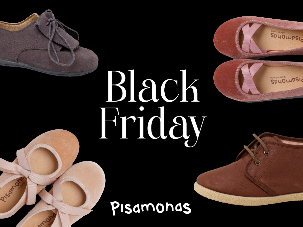 Black Friday 2024 na Pisamonas! As melhores ofertas em sapatos para criança estão aqui!