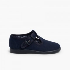 Sapato Pepito Lona Azul-marinho