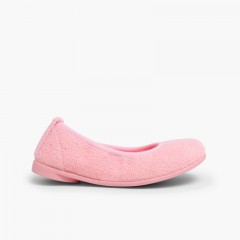 Pantufas Sabrina Menina Turco Rosa