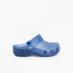 Sandálias de Borracha para Crianças Azul-marinho
